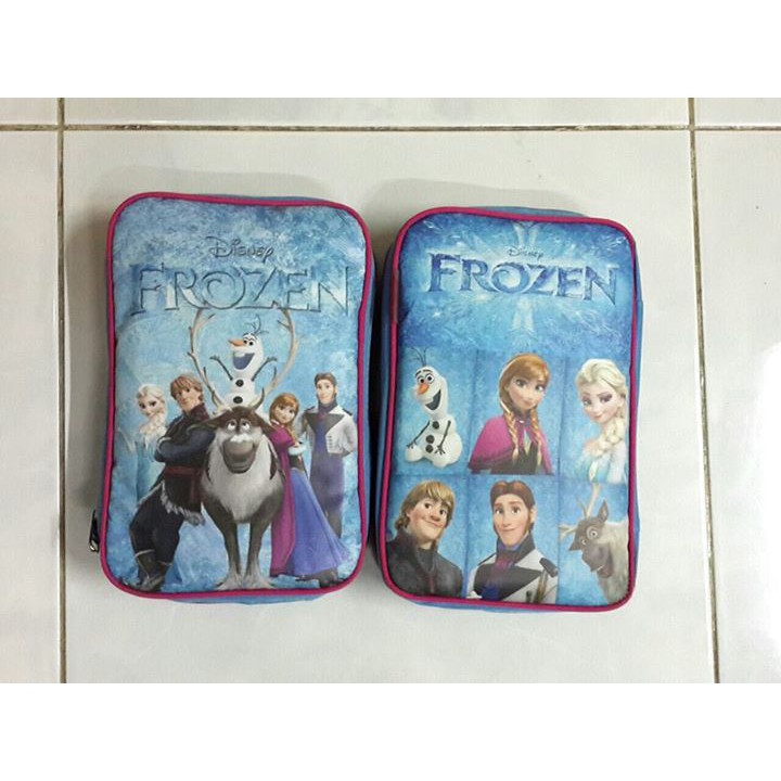 

Pencil Case Kotak Pensil Tempat Pensil Anak Karakter Kartun Frozen Blue