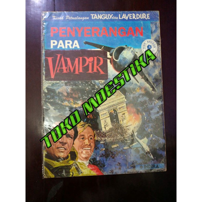 KOMIK TANGUY LAVERDURE - PENYERANGAN PARA VAMPIR