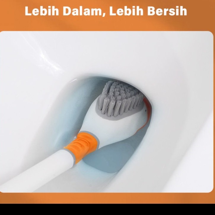 Sikat Pembersih Toilet bentuk Bebek 4 in 1