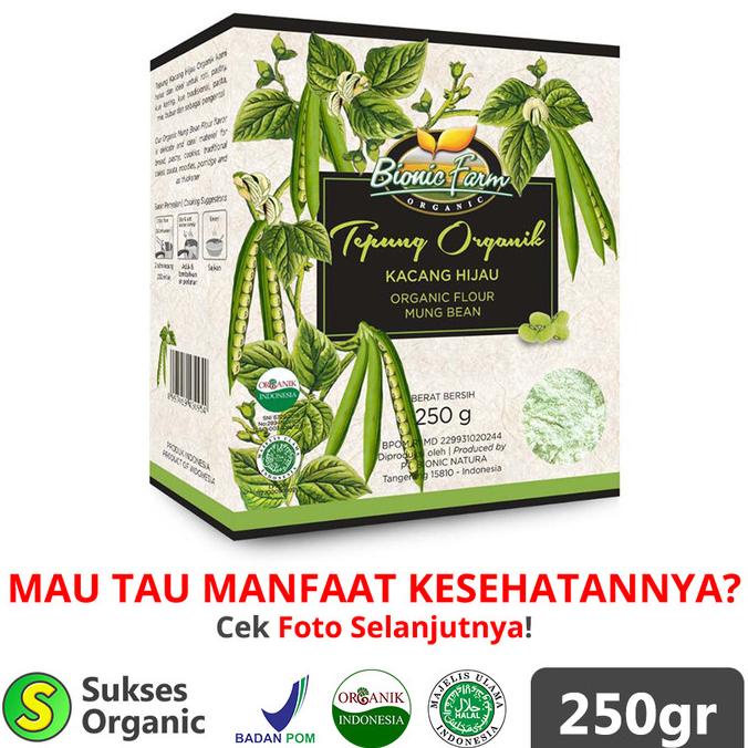 

Cuci Gudang Awal Tahun Tepung Kacang Hijau Organik MPASI | 250gr | Bionic Farm Cuci Gudang Awal