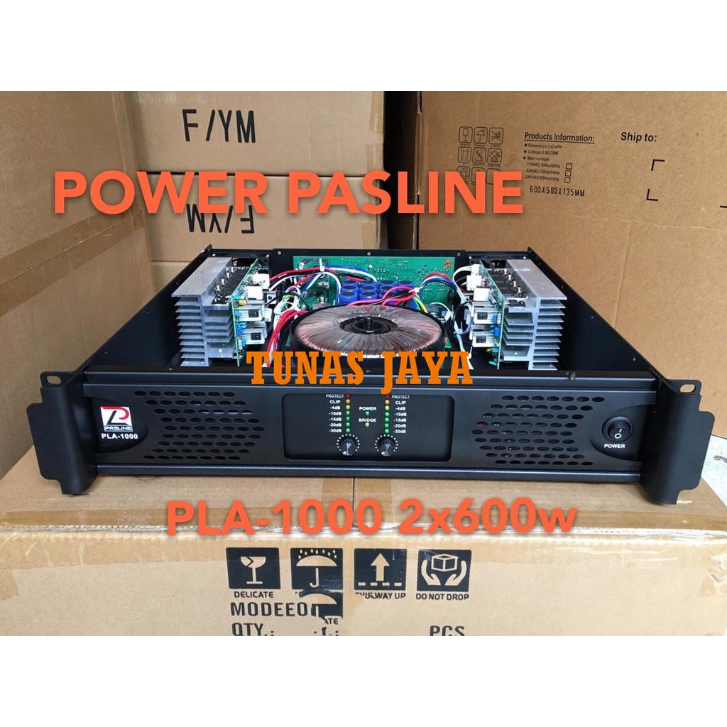 POWER AMPLIFIER PASLINE PLA1000 - PLA 1000 PLA-1000