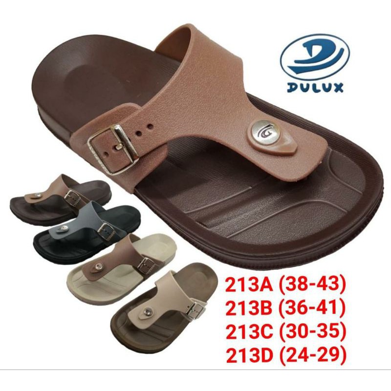sandal pria Dulux 213 B size 36 - 44