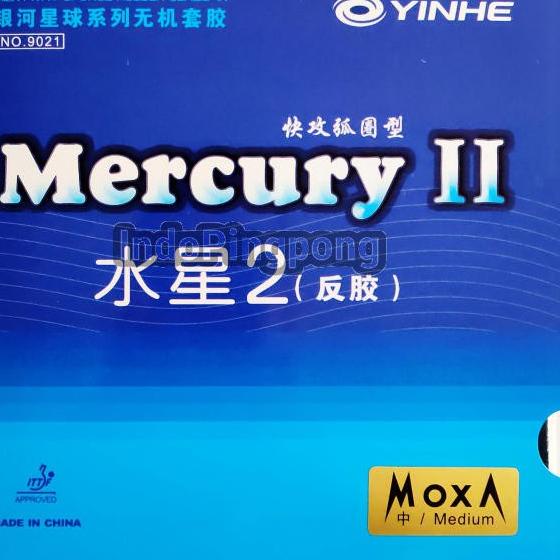 ✥ Yinhe Mercury II Medium (max) ~ Rubber Karet Pingpong Tenis Meja ✈