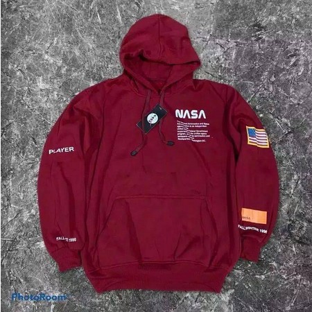 HOODIE NASA PRIA HODIE PRIA WANITA BAHAN FLEECEgramasi 280