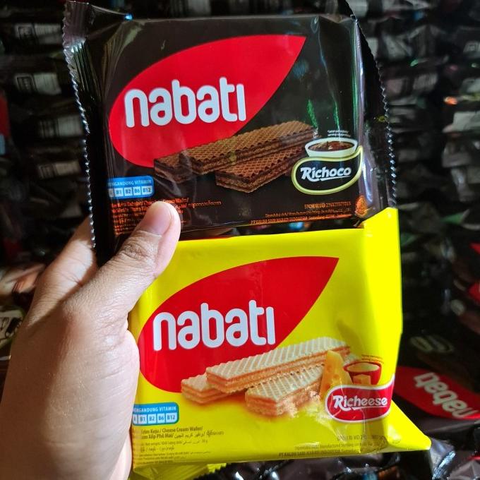 

WAFER NABATI 50 GRAM/ CEMILAN ENAK WAFER NABATI COKLAT