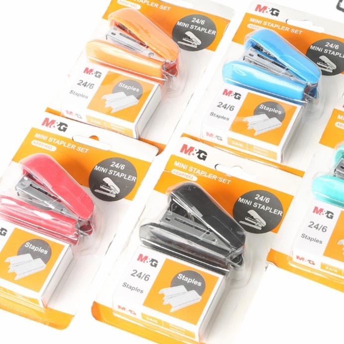 

M&G 24/6 Stapler Staples + Isi Hekter 500 pcs ORIGINAL