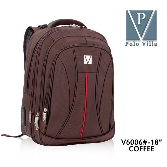 Tas ransel Polo villa6006tas murah travel fashion laptop kuliah