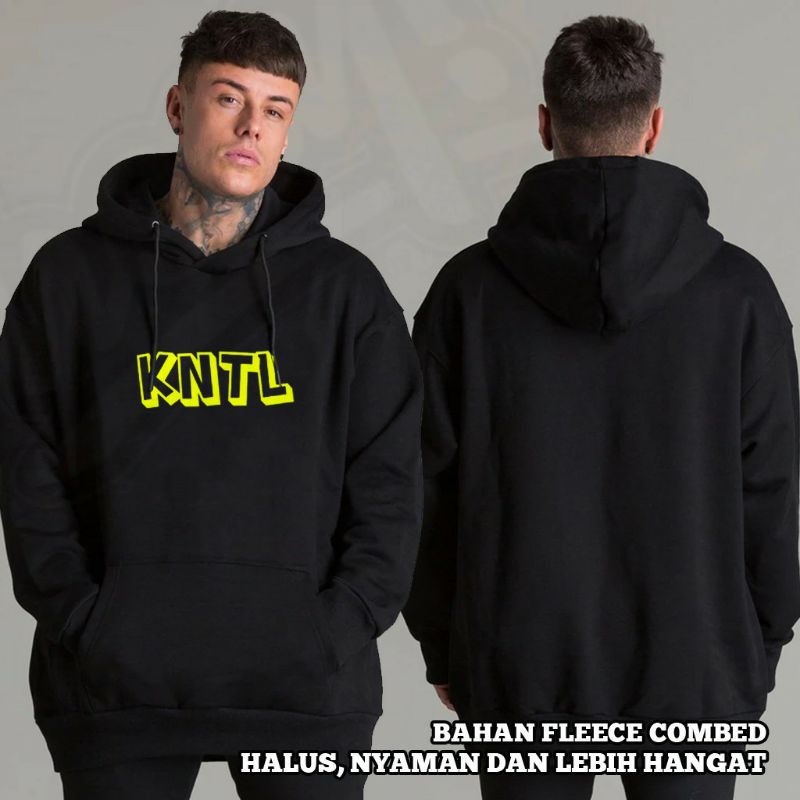 Hoodie KNTL (S - 6XL) Jaket Anak Muda BIGSIZE JUMBO Oversize Sweater Kata Kata Tumblr Atasan Pria Wanita