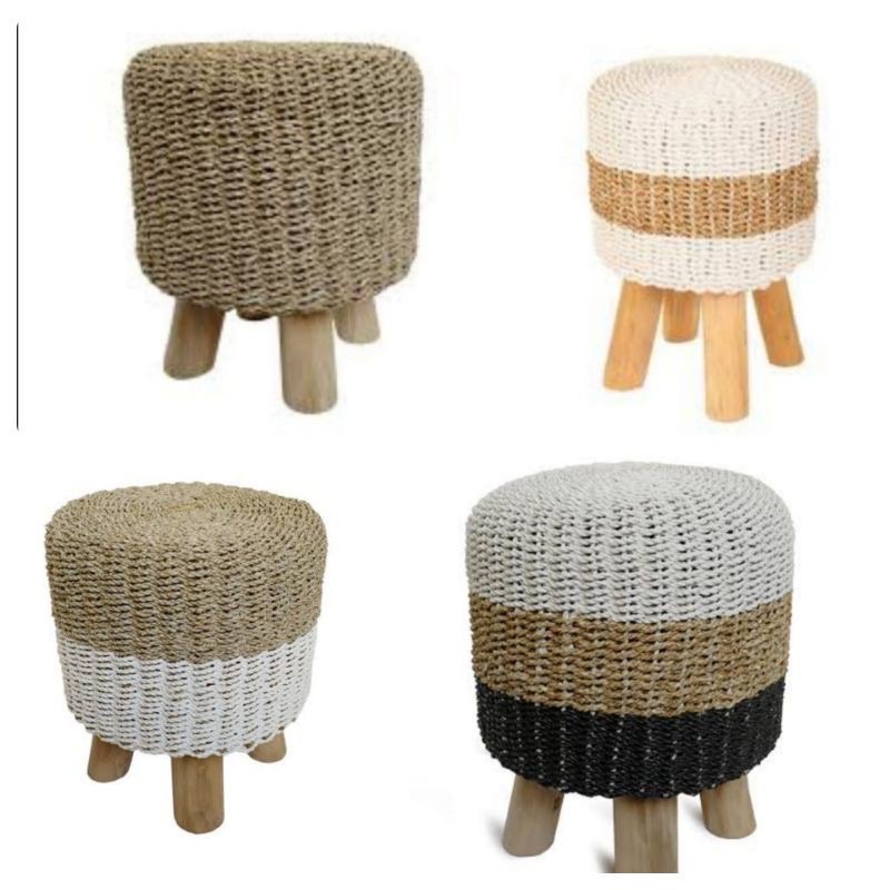 kursi stool Seagrass natural