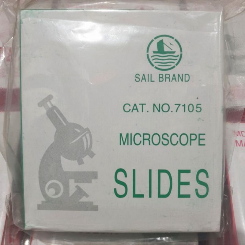 Jual Objek Gelas Objeck Glass Microscope Slides Sail Brand 7101 7105
