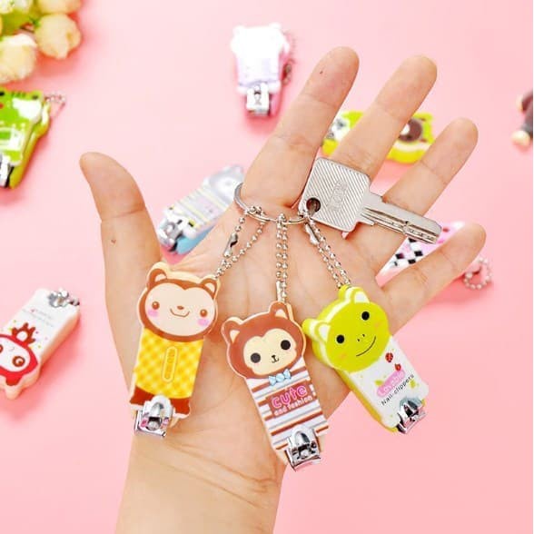 TOKO21GROSIR -- Gunting Kuku Karakter Lucu / Cartoon Nail Clipper Manicure Pedicure