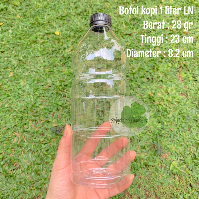 Botol kopi 1 liter 1000 ml coffee bottle murah grosir