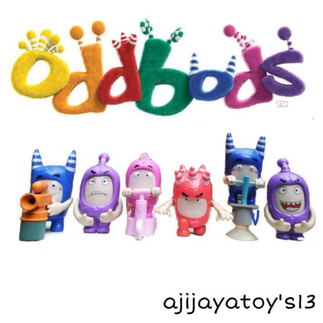 Oddbods collectible figure ,hadiah happy meal McDonald