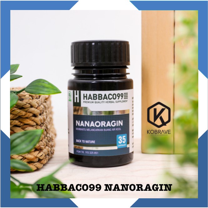 NANO ORAGIN Herbal untuk Mengobati Radang Ginjal/Melancarkan BAK (Buang Air Kecil)