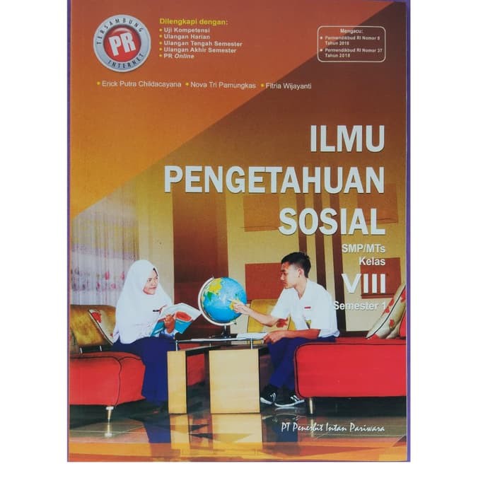 READY BUKU PR IPS KELAS 8 SMP SEMESTER 1 TERBARU PT INTAN PARIWARA