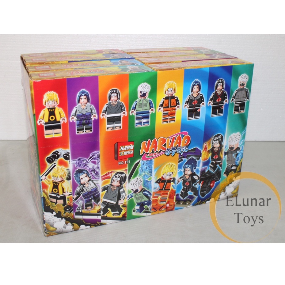 Mainan Block Lego Naruto Versi HJLEPIN (FULL SET)