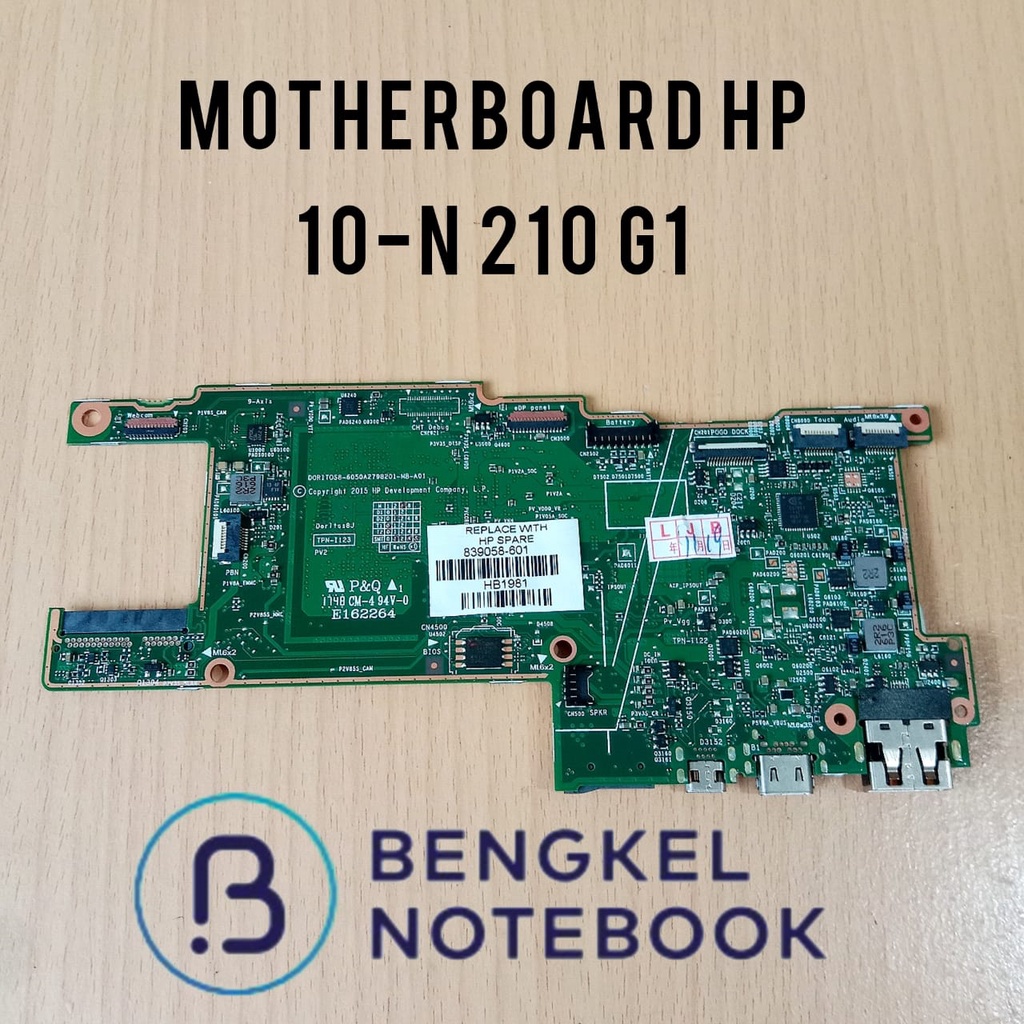 Motherboard HP 10-N HP 210 G1 DORITOS8-6050A2798201-MB-A01 839058-601