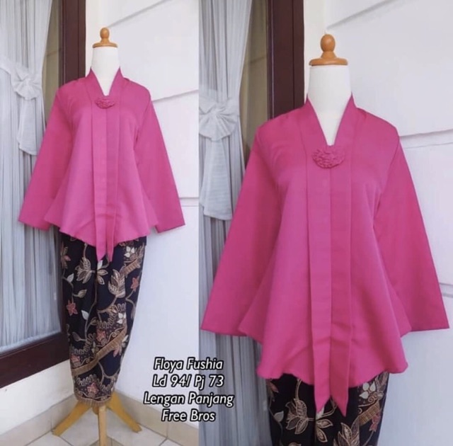 TERMURAH!!! KEBAYA KUTUBARU SET FLOY/ KEBAYA MODERN