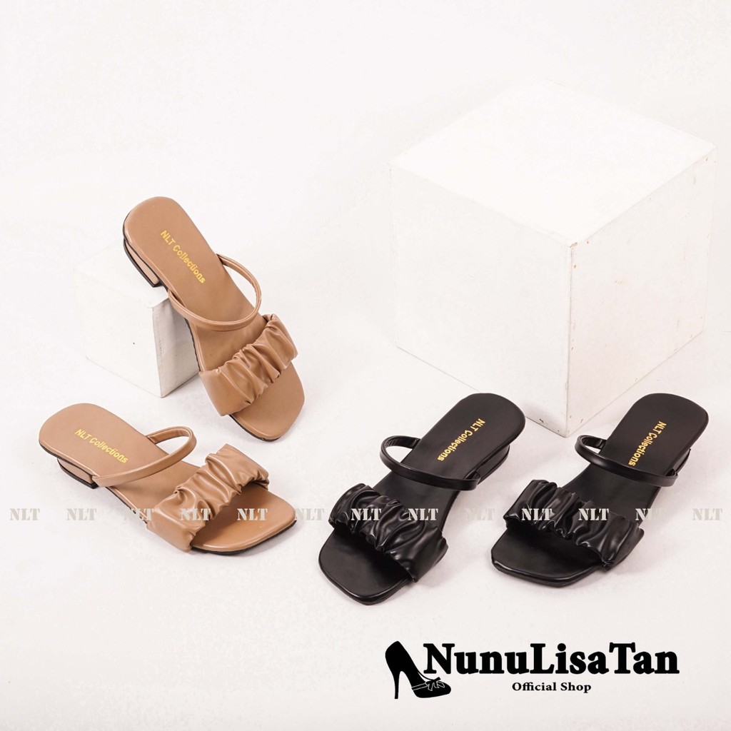 NunuLisaTan - Termurah High Heels Wanita Korea tatak 3cm NAOMI