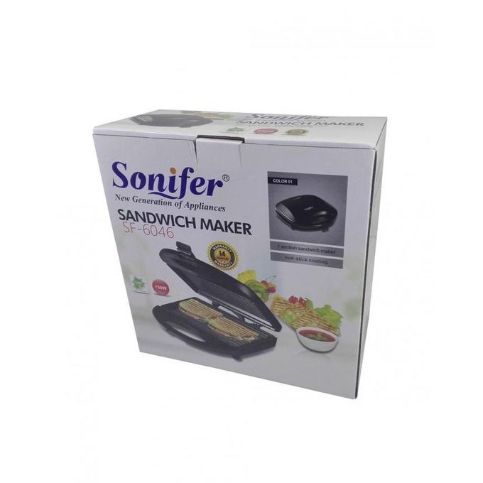 Sonifer sandwich maker SF-6046 pemanggang roti listrik