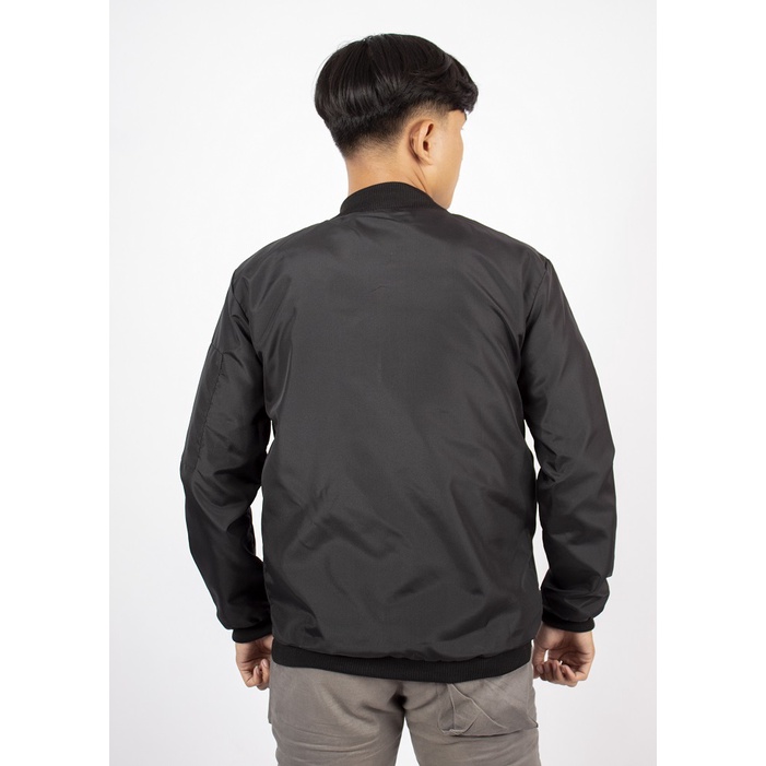 Hipnop Gafi Jaket Bomber Polos Pria Variasi Warna Unisex