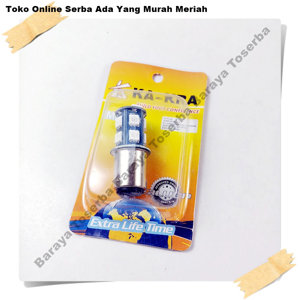 Lampu Rem Motor 13 Titik Warna Biru