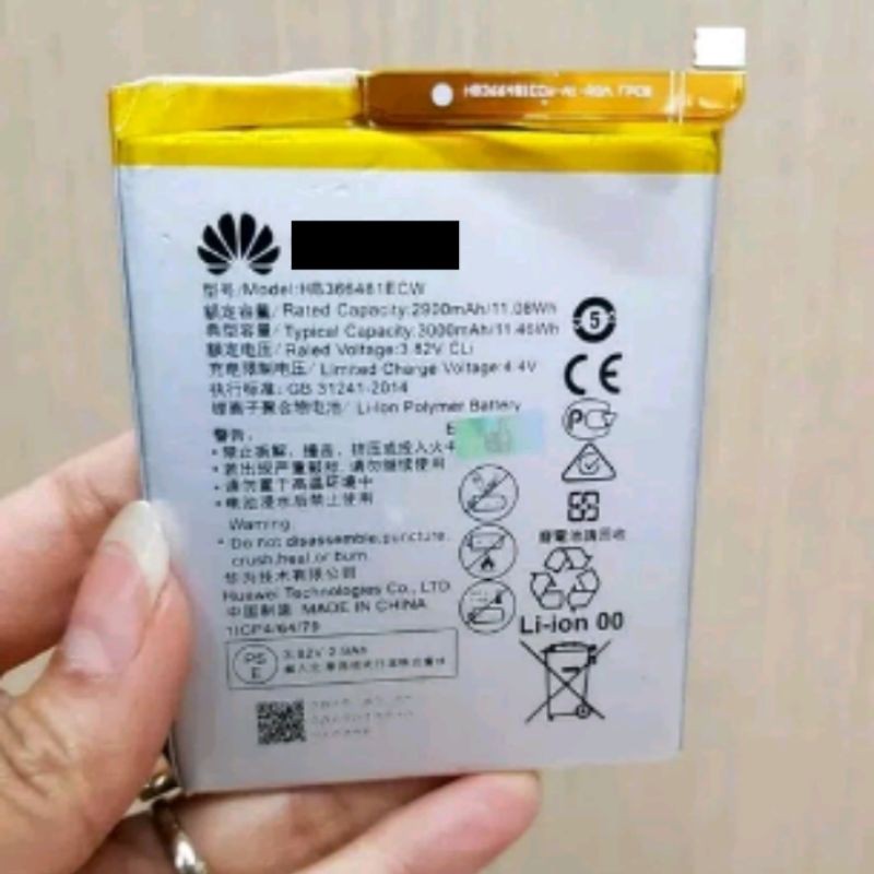 BATERAI ASCEND P9 LEICA HB366481ECW ORIGINAL BATRE BATTERY BATERAY BATERE BATERY BATT