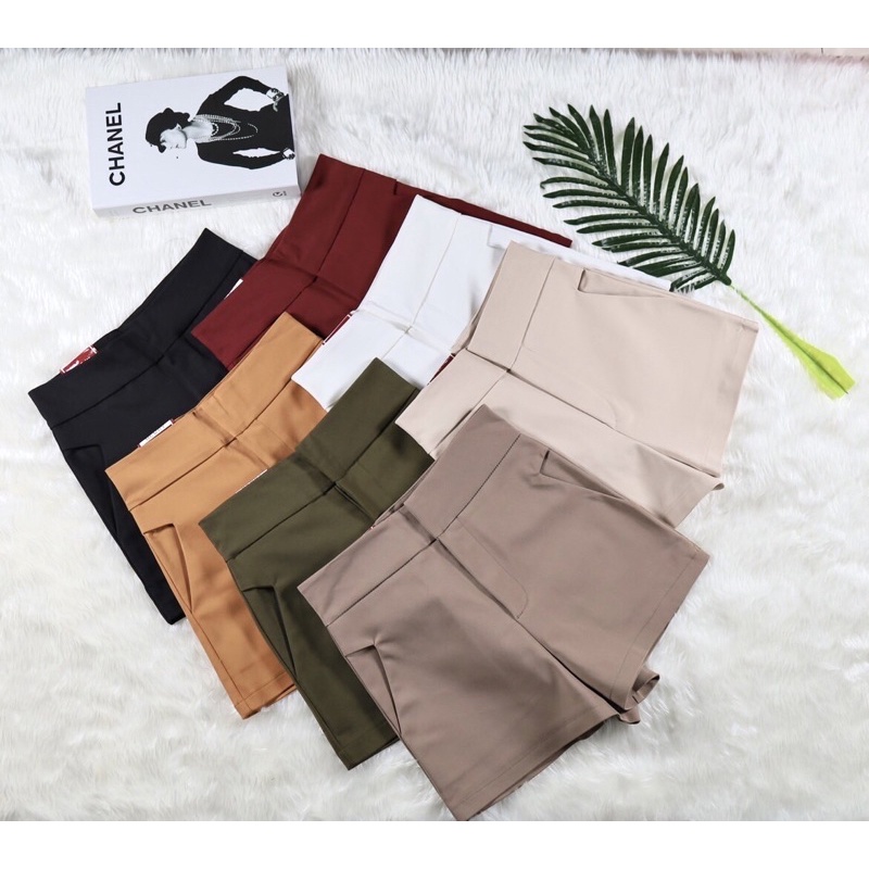 CELANA PENDEK TON BEWRY SLETING DEPAN IMPORT BANGKOK/HOTPAND HIGHWAIST TERMURAH IMPORT (CLBRY012)