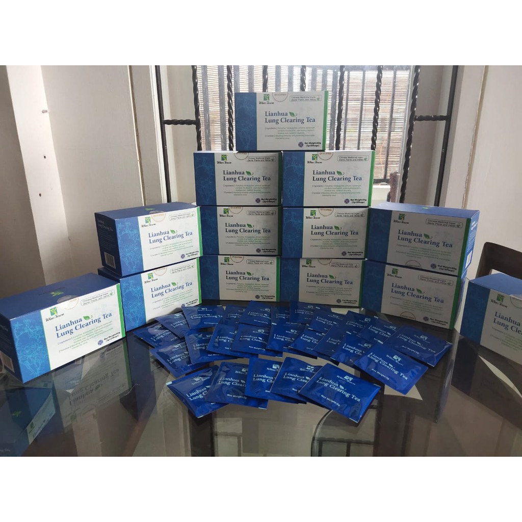 SALE Lianhua Lung Clearing Tea/HERBAL/TEA/SUPLEMEN/OBAT/LIANHUA TEA/