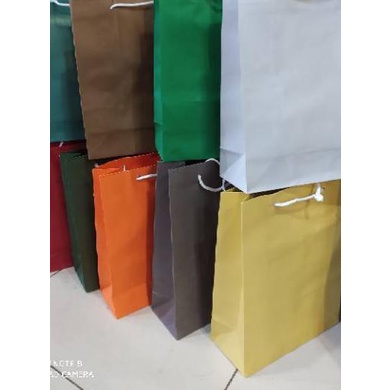 

☂ Paper bag buku warna warni/ dan /12pcs ♪