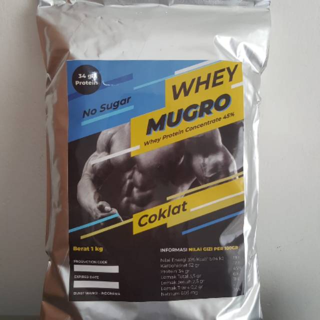 

WHEY PROTEIN COKLAT 1KG