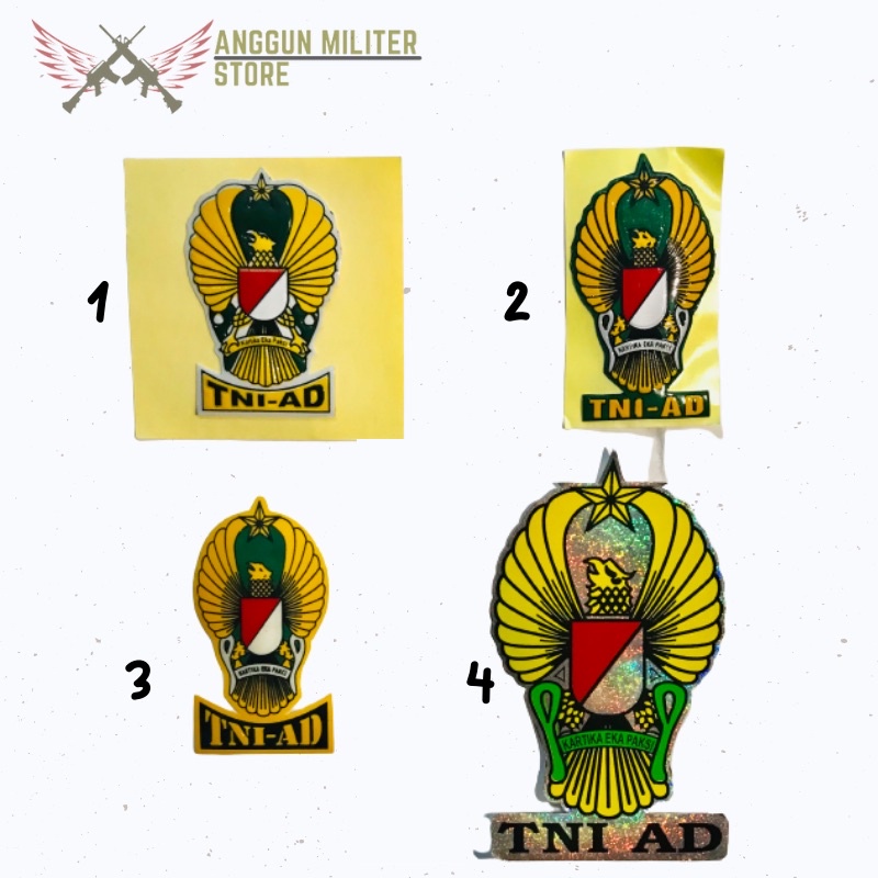 

Stiker TNI AD// Stiker Logo Eka Paksi// Stiker Logo TNI AD