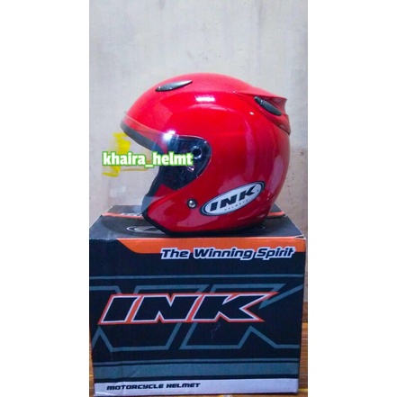 HELM INK SUPER TOP PREMIUM-Merah ferari