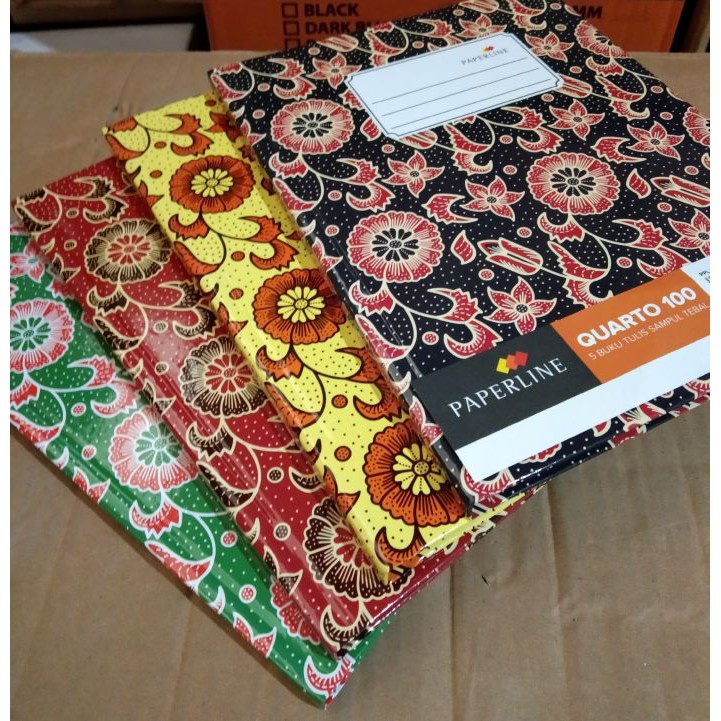 

(Satuan) Buku Tulis Hardcover Quarto Paperline 100lembar / Kwarto / Kuarto 100lembar Paperline