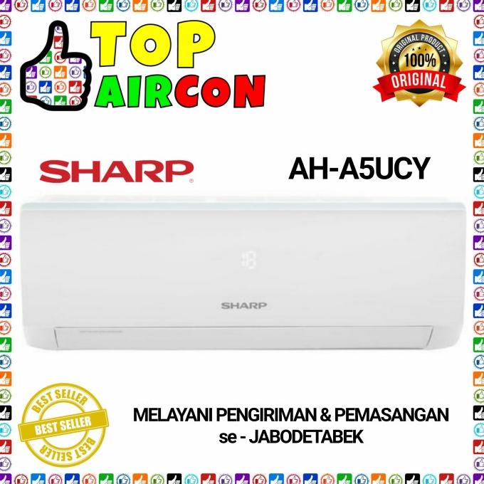 AC SHARP AH - A 5 UCY 1/2 PK AC SHARP 5 UCY TURBO AH-A5UCY UNIT ONLY