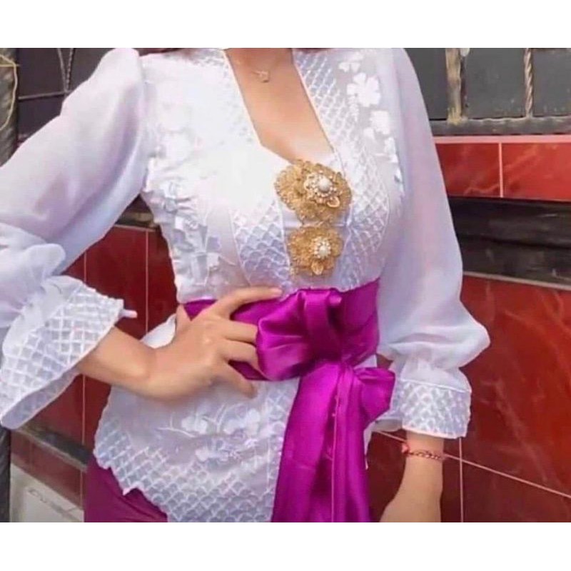 BAHAN KEBAYA BORDIR CLEOPATRA