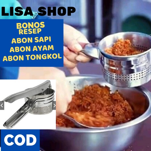 Cetakan Pemeras Abon Original / Pres Buah COD