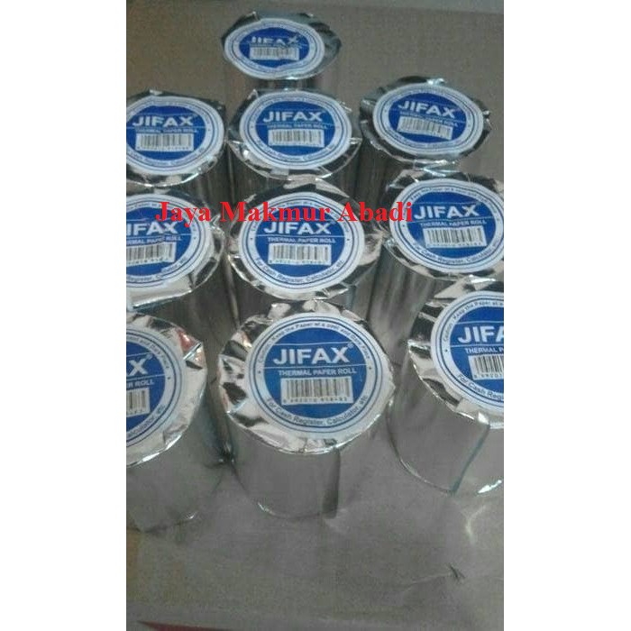

Kertas thermal Jifax kertas kasir thermal 58x50