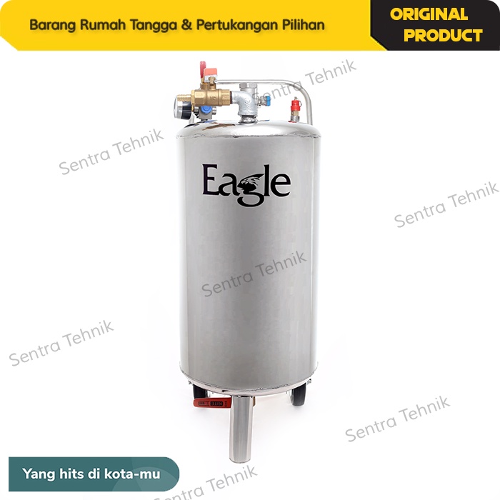 Tabung Snow Wash Tabung Salju 20 Ltr EAGLE Stainless Steel 304 Cuci Motor Mobil