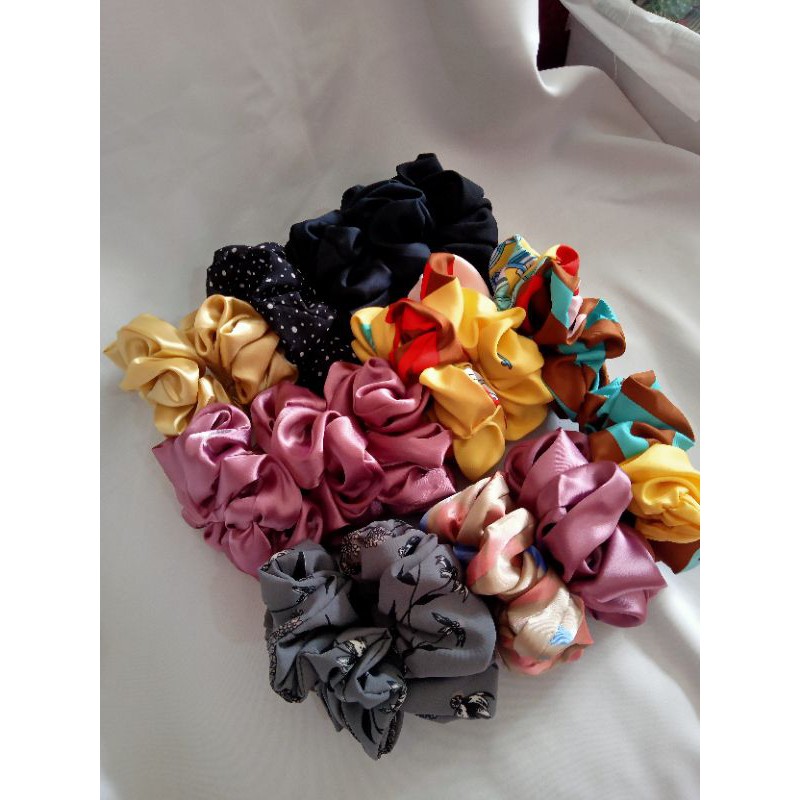 srunchies cepol rambut  hijab/ikat rambut korea cepol cemol