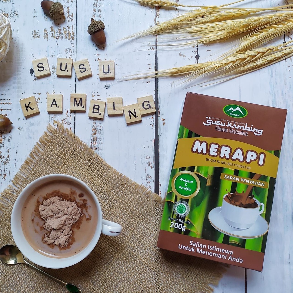 

Susu Kambing Etawa Merapi Cokelat 200 gr - SUSU KAMBING SEHAT KAYA MANFAAT