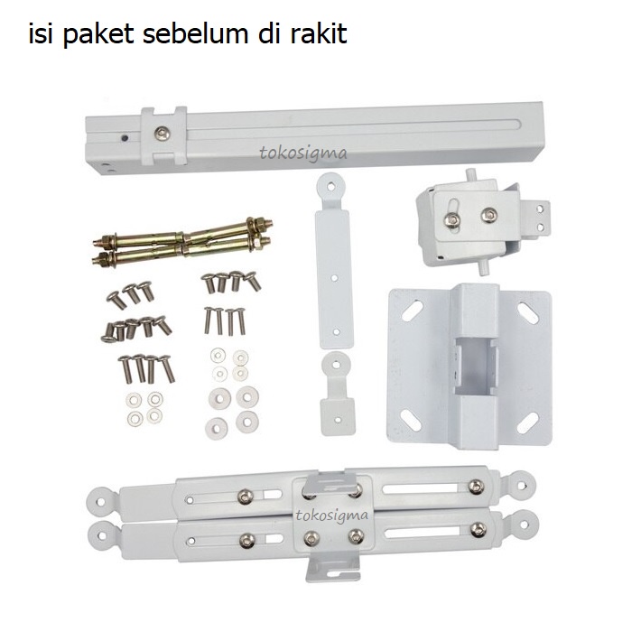 Ceiling Bracket Breket Infocus LCD LED Proyektor Projector Plafon Hook