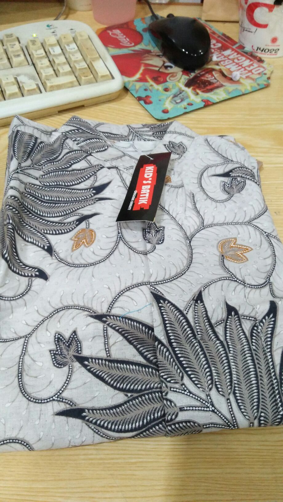 Kemeja Batik Anak Lengan Panjang