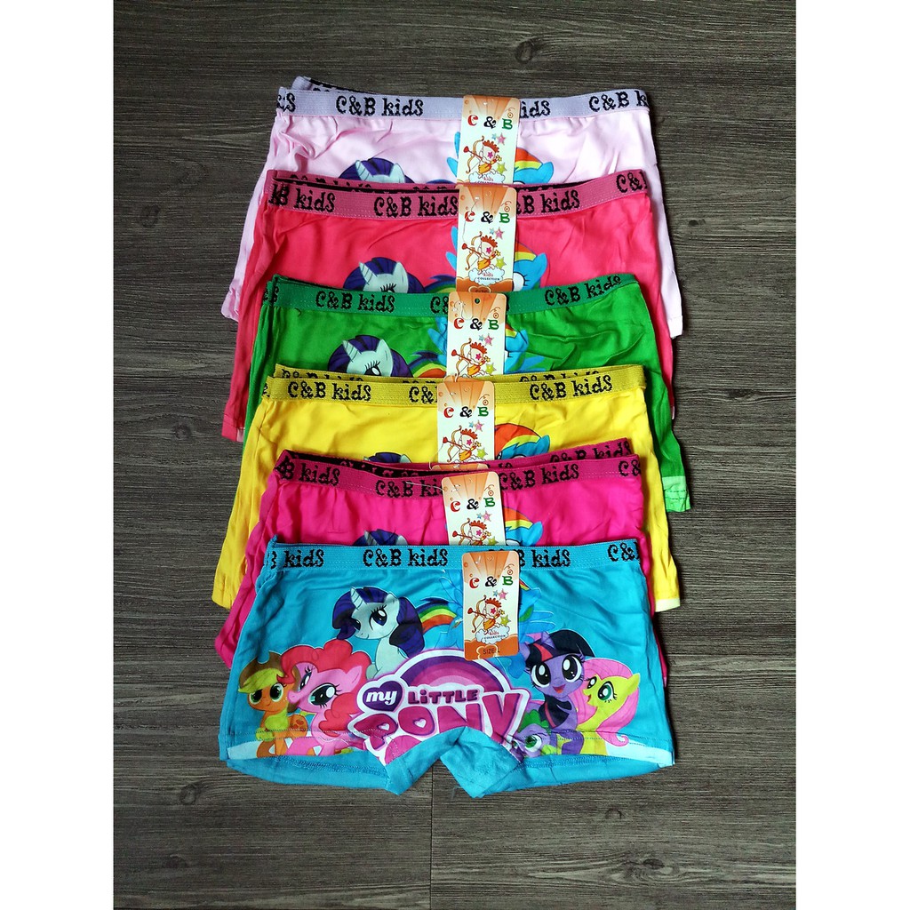 - 3 Pcs - Boxer / Celana Dalam Anak Perempuan Karakter