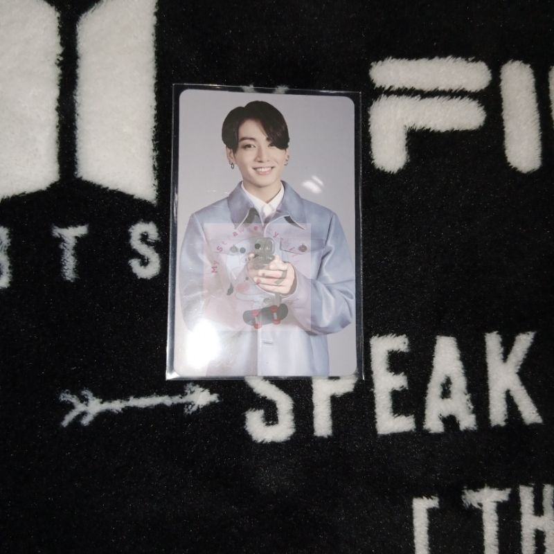 PC Jungkook BTS Photocard Samsung Galaxy Lamaran Earbuds JK Jung Kook