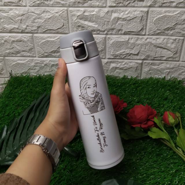 TUMBLER CLIP CUSTOM FREE DESAIN &amp; BUBBLE WRAP