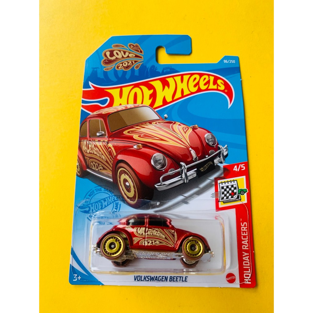 HOT WHEELS HOTWHEELS VOLKSWAGEN BEETLE VK KODOK COKLAT LOT F 2021 DIECAST MOBIL HOTWIL LANGKA MURAH