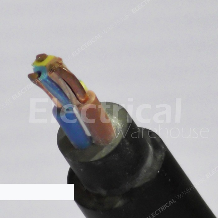 Kabel Listrik NYY 3x4mm2 PULUNG 50 Meter ( 3x4mm 3x4 mm 3 x 4 mm2 50M )