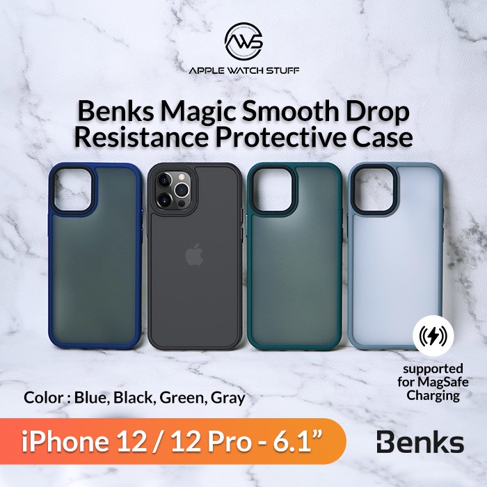 Benks Magic Smooth Drop Resistance Protective Case iPhone 12/ 12 Pro