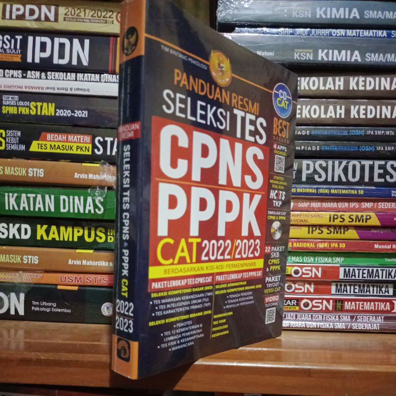 Download Buku PANDUAN RESMI SELEKSI TES CPNS PPPK 2022/2023 - Download Buku